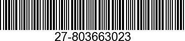 27-803663023 - GASKET             - Replaced by -8M0151533