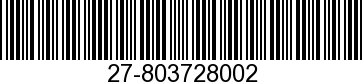 GASKET 27-803728002