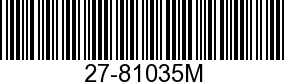 GASKET,NLA 27-81035M