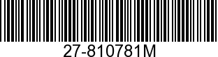 27-810781M - GASKET             NLA