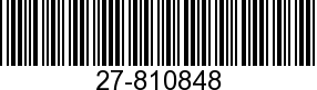 27-810848 - GASKET             - Replaced by 27-879150138