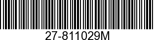 GASKET,NLA 27-811029M