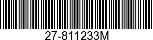 27-811233M - GASKET SET         NLA