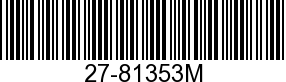 27-81353M - GASKET             NLA