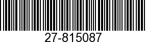 27-815087 - GASKET             - Replaced by 27-8M0065762