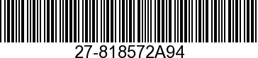 27818572A96 27-818572A94