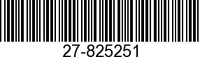 27-825251 - GASKET             NLA