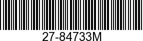 27-84733M - GASKET             - Replaced by 27-19138M