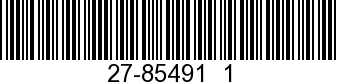 27-85491  1 - GASKET             - Replaced by 27-85491  2