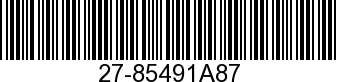 27-85491A87 - GASKET SET         - Replaced by 27-85491A90