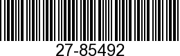 27-85492 - GASKET             - Replaced by 27-854921