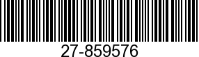 27-859576 - GASKET             - Replaced by 27-893645