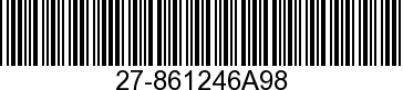 27-861246A98 - GASKET SET         - Replaced by 27-861246A05