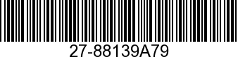 27-88139A79 - GASKET SET         - Replaced by 27-98540A83