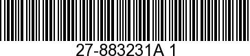 GASKET SET-ENGINE 27-883231A 1