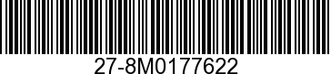 27-8M0177622 - GASKET-OIL FLTR