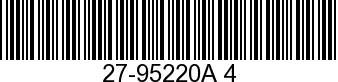 27-95220A 4 - GASKET SET Lower   - Replaced by 27-8M0082881