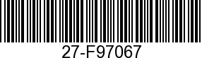 27-F97067 - GASKET             - Replaced by 27-819377