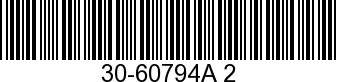 30-60794A 2 - BEARING ASSEMBLY   - Replaced by 30-60794A 4