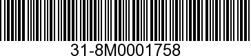 31-8M0001758 - BEARING With Shou 