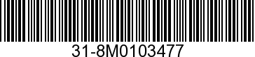 BEARING ASSY 31-8M0103477