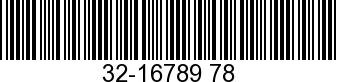 32-16789 78 - HOSE (9.00 Feet B  - Replaced by 32-858610 79