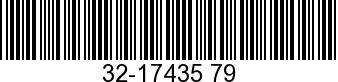 32-17435 79 - HOSE (96.00 Inche  - Replaced by 32-863343 79