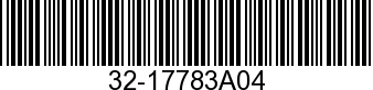 32-17783A04 - HOSE ASSEMBLY (7.  NLA