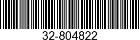 32-804822 - HOSE               NLA