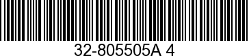 32-805505A 4 - HOSE               NLA