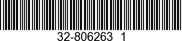 32-806263  1 - HOSE               NLA