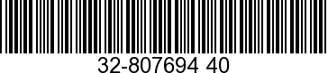 32-807694 40 - HOSE (4.00 Inches  - Replaced by 32-807694075