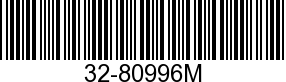 32-80996M - TUBING             NLA