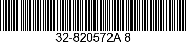 32-820572A 8 - LINE ASSEMBLY Fue  - Replaced by 32-858624A 8