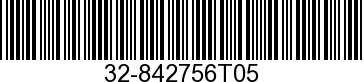 32-842756T05 - HOSE               - Replaced by 32-842756005