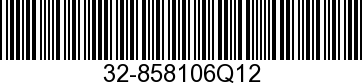 32-858106Q12 - HOSE ASSEMBLY Fue  - Replaced by 32-8M0044834