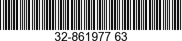 32-861977 63 - HOSE (33.00 Inche  - Replaced by 32-8M0062321