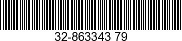 32-863343 79 - HOSE (96.00 Inche  - Replaced by 32-865672079