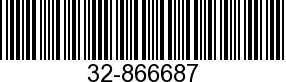 32-866687 - HOSE Pressure      - Replaced by 32-8M0063021
