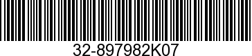32-897982K07 - HOSE KIT Hydrauli  - Replaced by 32-8M0046919