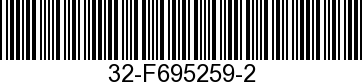 32-F695259-2 - HOSE-13.75 IN      - Replaced by 32-F695259-2