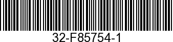 32-F85754-1 - HOSE               - Replaced by 32-F85754-1