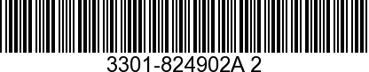 3301-824902A2 - ->824902A10 - Replaced by -824902A10