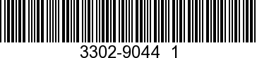 3302-9044  1 - PACKING SET        - Replaced by 3302-9044