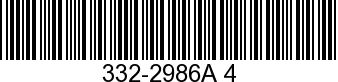 332-2986A 4 - SWITCH BOX ASSY    - Replaced by 332-2986A21