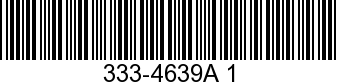 333-4639A1 - COVER ASSY             NLA