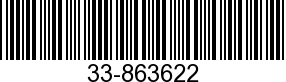33-863622 - SPARK PLUG         - Replaced by 33-863622001
