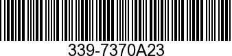 339-7370A23 - COIL ASSEMBLY      - Replaced by 339-832757A3