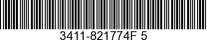 3411-821774F 5 - BRKT-CLAMP-FORCE   - Replaced by 3412-821774F 6