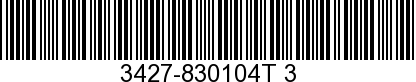 3427-830104T3 - ->827402T6 - Replaced by -827402T6